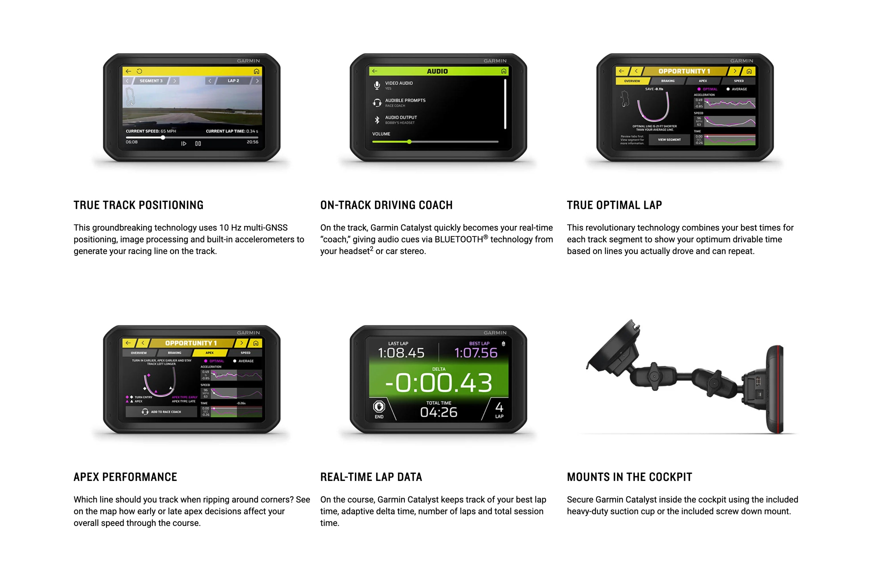 Garmin Catalyst Driving Performance Optimizer