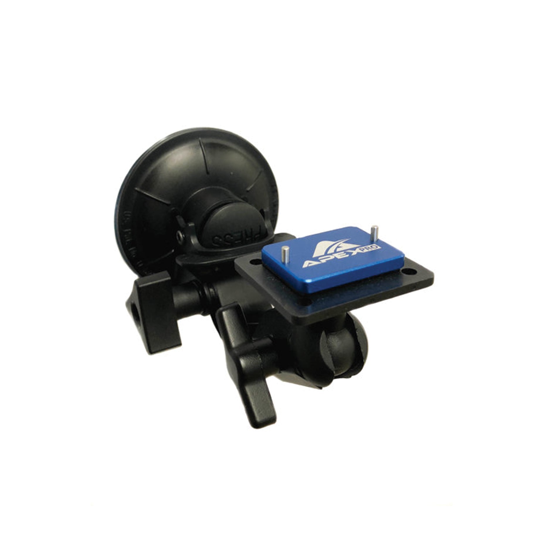 Suction cup mount for Apex including APEX base plate Gen 2