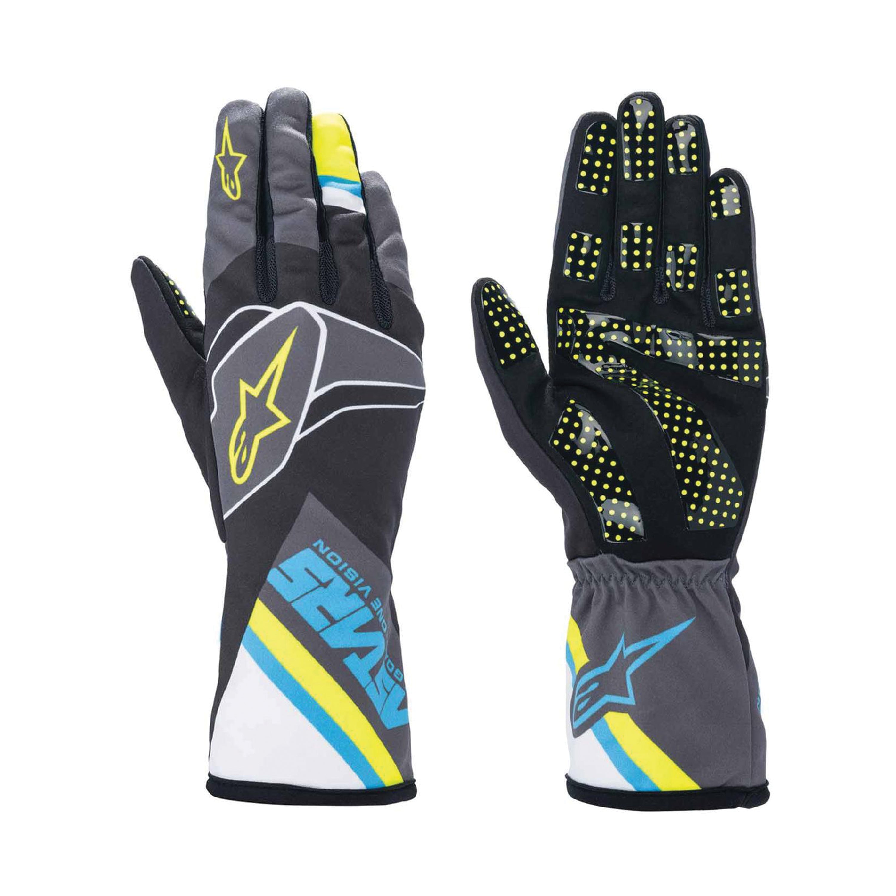 Black / Cyan / Yellow Fluo